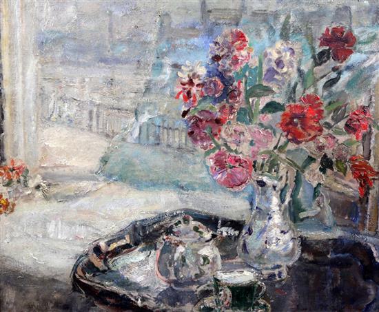 § Dame Ethel Walker (1861-1951), The Studio Window, oil on canvas